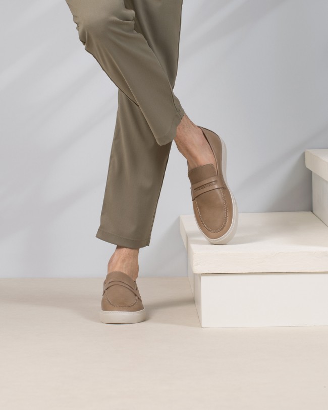Supremo Beige Cuir