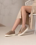 Lucia Beige Cuir