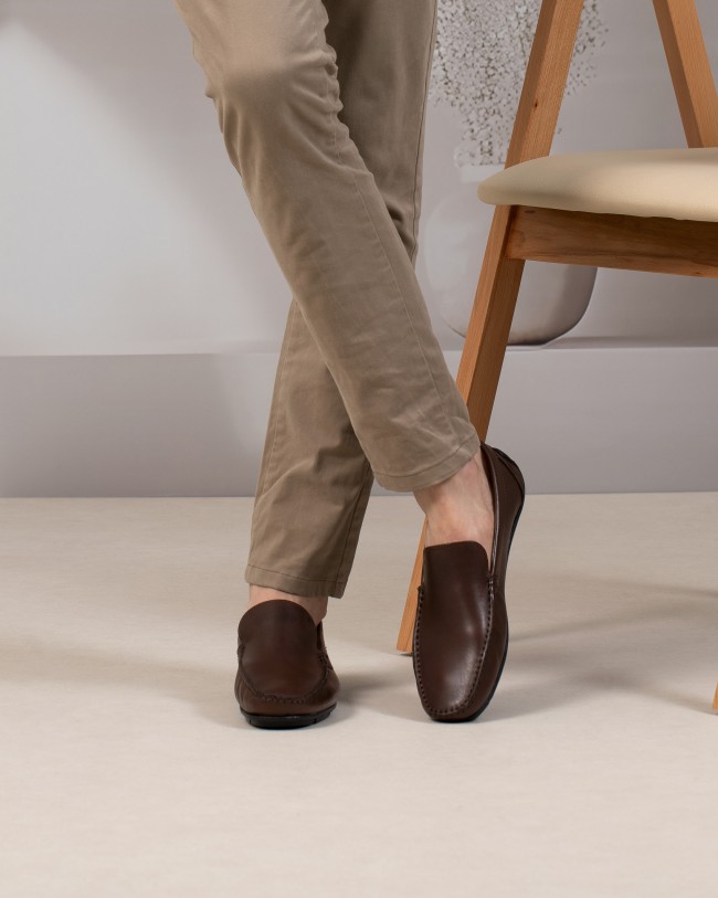 Frison Marron Cuir