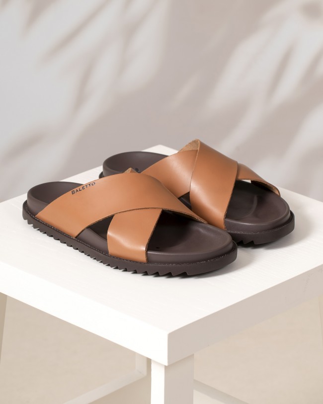 Roxo Camel Cuir