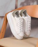 Diamente Blanc Doré Cuir