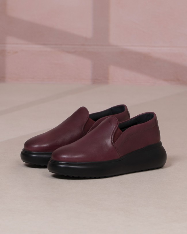 Carina Bordeaux Cuir