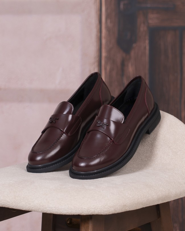 Fiore Bordeaux Glacé Cuir