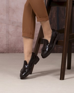 Tesora Marron glacé Cuir