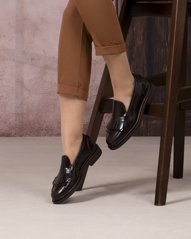 Tesora Marron glacé Cuir