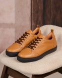 Reggio Camel Stampato Cuir