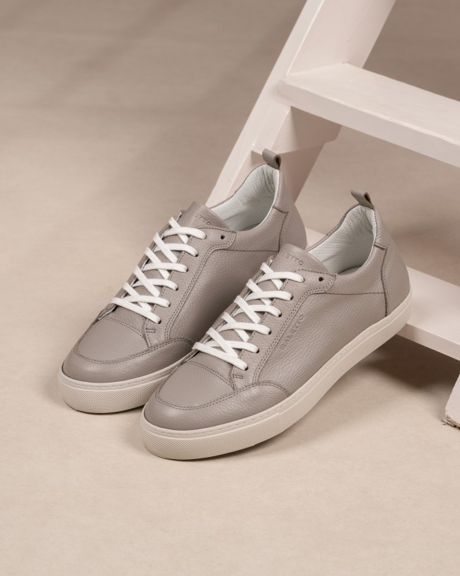 Reggio Gris Stampato Cuir