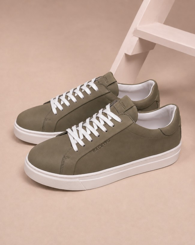 Rovigo Primo Vert Kaki Nubuck