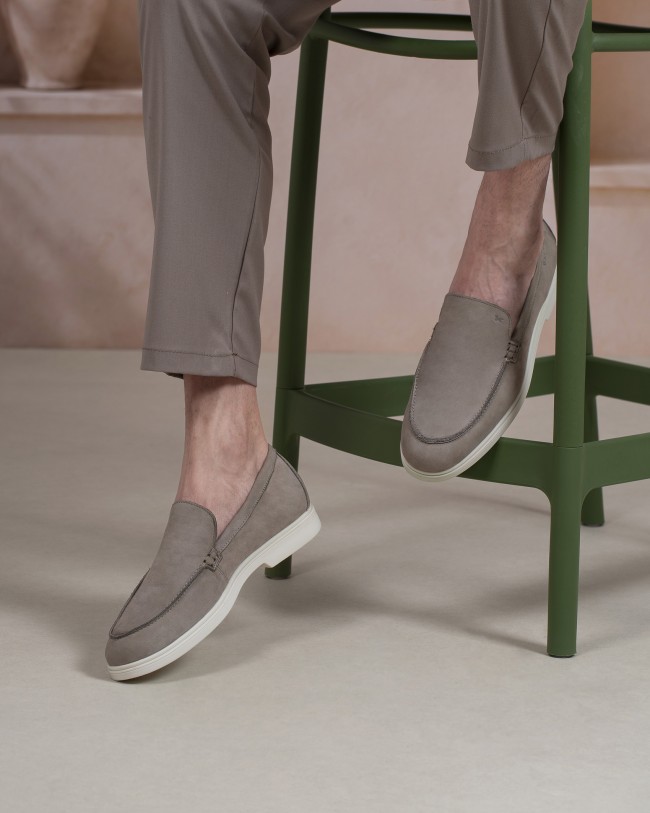 Vitorio vert Kaki Nubuck