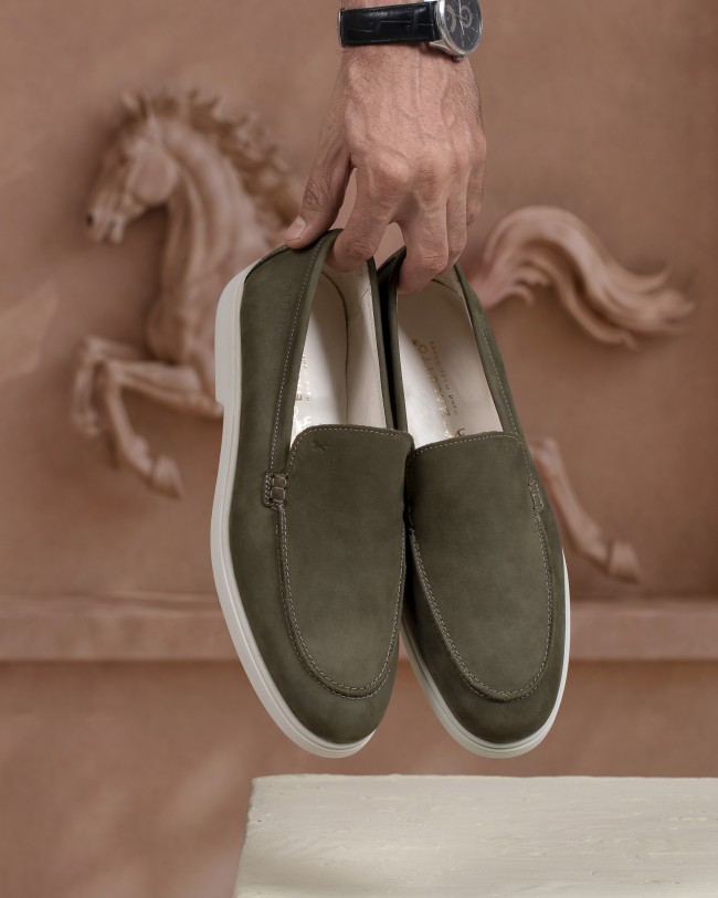 Vitorio Vert Sauge Nubuck