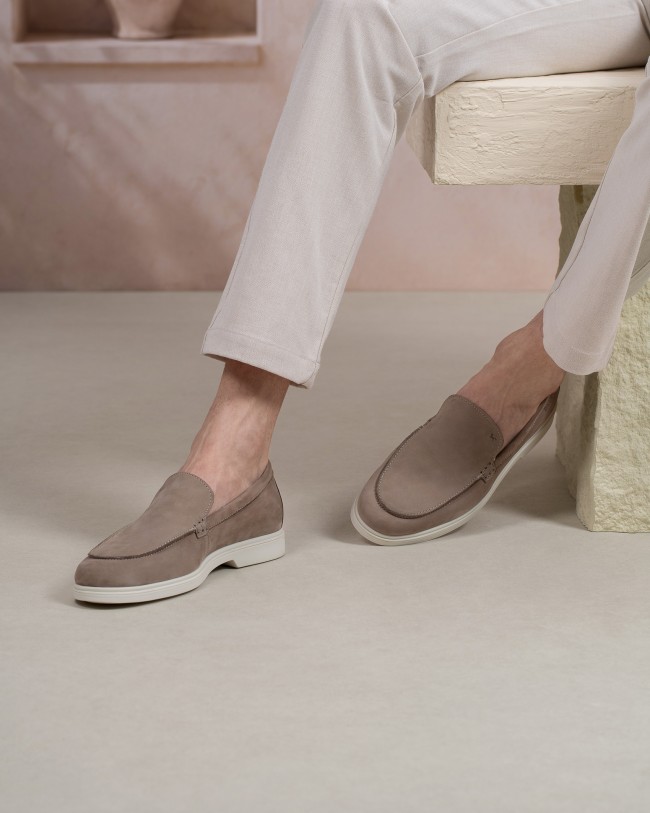 Vitorio Grège Nubuck