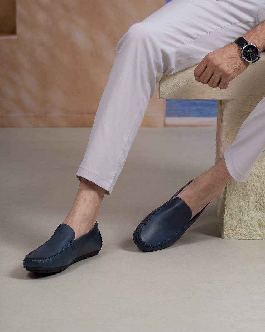 Frison Bleu Cuir