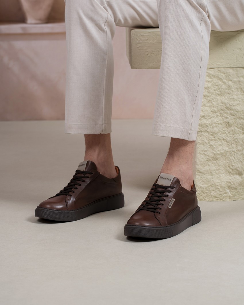 Massimo marron Cuir