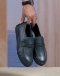 Supremo Bleu Cuir