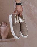 Urbano Grège Nubuck