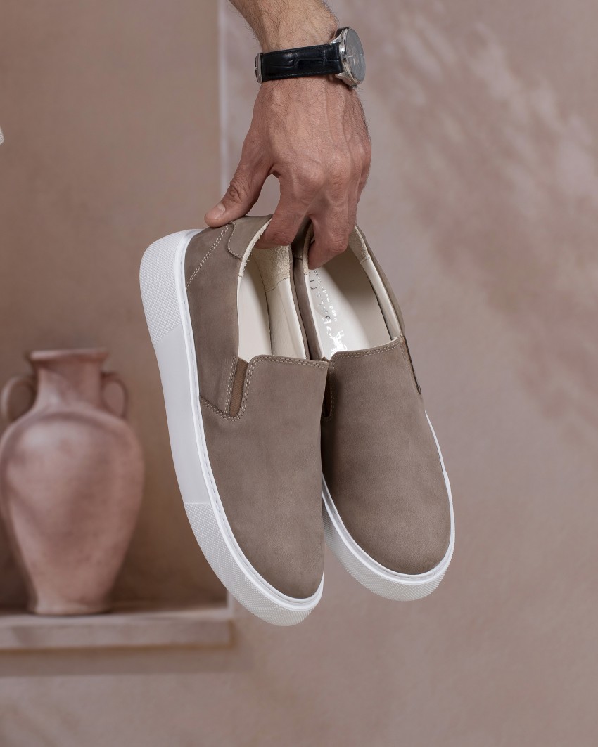 Urbano Grège Nubuck