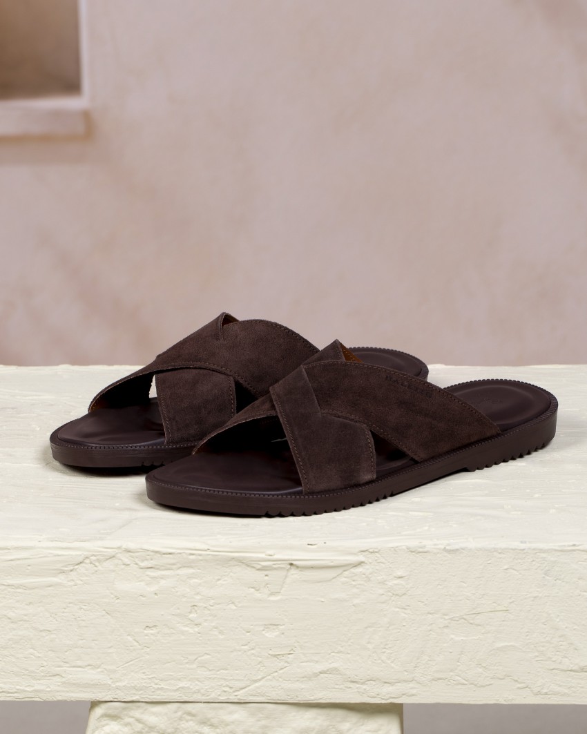 Saggio Marron Daim Cuir