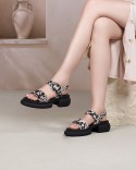Venezia Zebre Daim Cuir