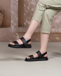 Palmira Noir Stampato Cuir