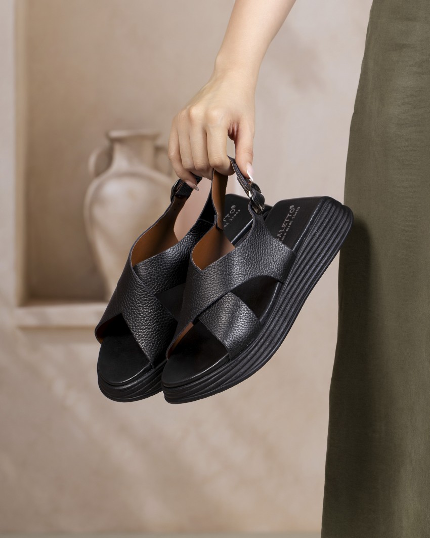 Fiorella Noir Cuir