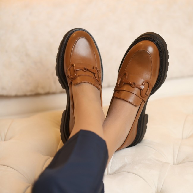 Arosa Camel Cuir