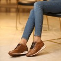 Angela Camel Cuir