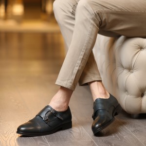Scott Bleu Cuir