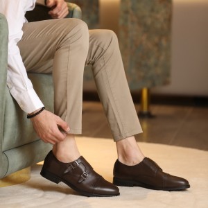 Scott Marron Cuir