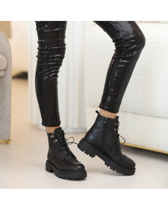 Vevey Noir Cuir