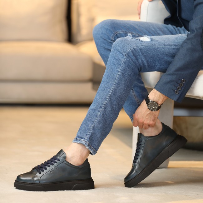 Massimo Bleu Cuir