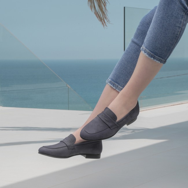 Perfetto Bleu Navy Nubuck
