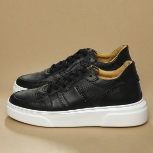 Davos Noir Cuir