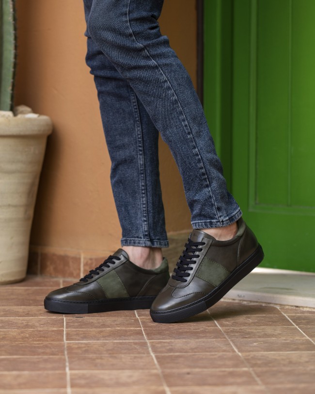 Fascino Vert Empire Cuir