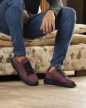 Massimo Bordeaux Nubuck