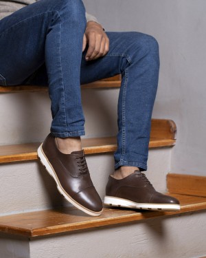 Chaussures de ville Homme Marron