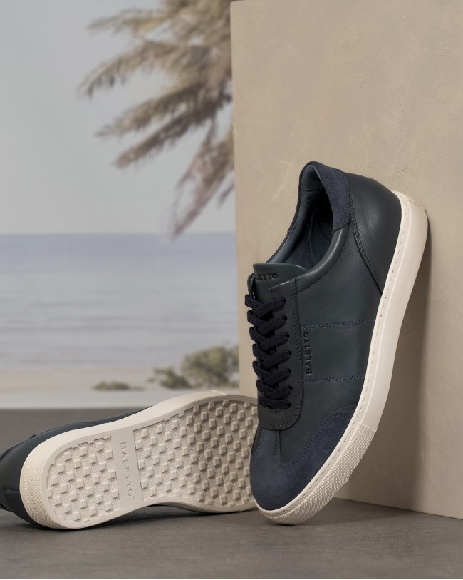 Silvo Bleu Cuir