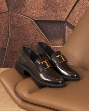 Tesora bordeaux Glacé Cuir